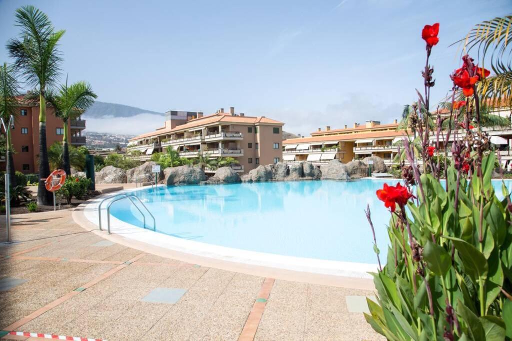 Cozy Apartment With Terrace, Teide Views And Swimmingpool 푸에르토 드 라 크루즈 외부 사진