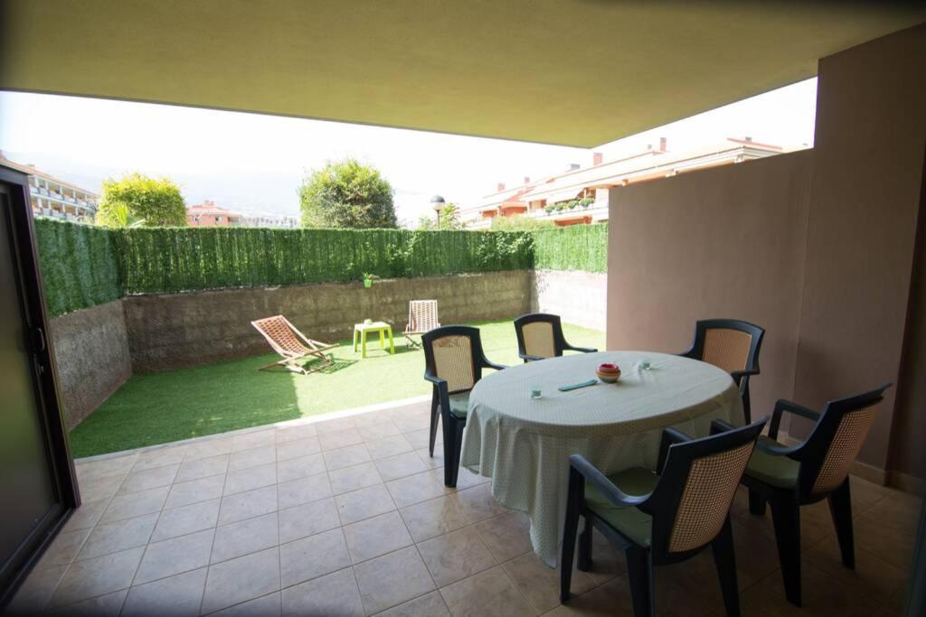 Cozy Apartment With Terrace, Teide Views And Swimmingpool 푸에르토 드 라 크루즈 외부 사진